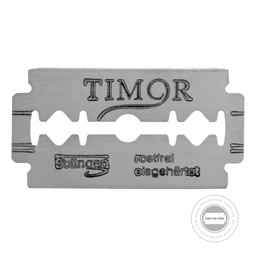 G&F Timor® Safety Razor 1920 with Short Stainless Steel Handle 80mm - Image 5