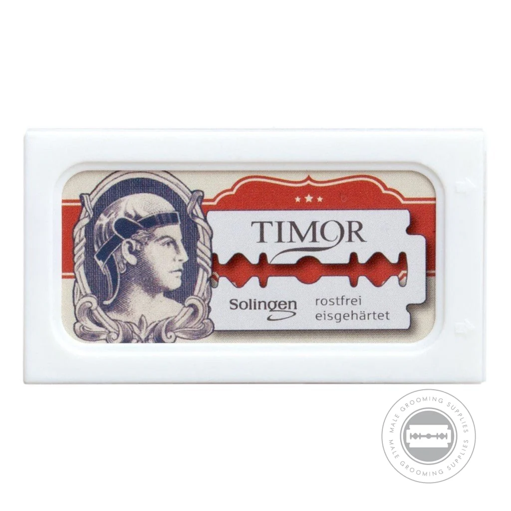 G&F Timor® Safety Razor 1920 with Walnut Handle 100mm - Image 4