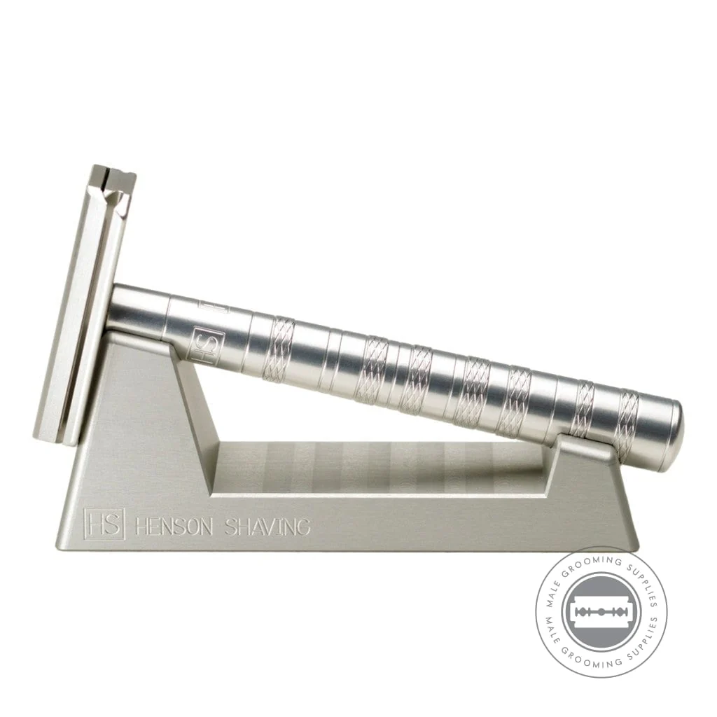 Henson AL13 Safety Razor V2.0 - Aircraft Aluminium - Image 3