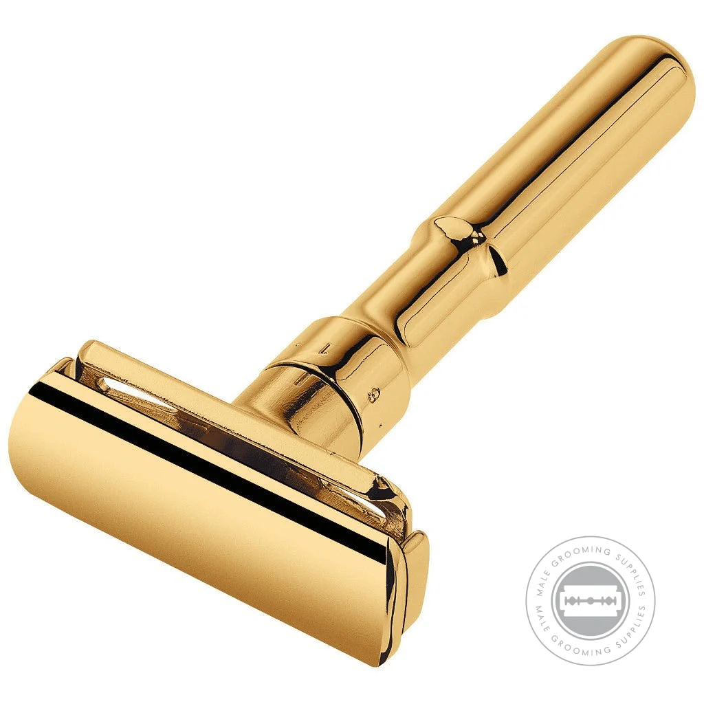 Merkur FUTUR Gold Plated Adjustable Double Edge Safety Razor - Image 4