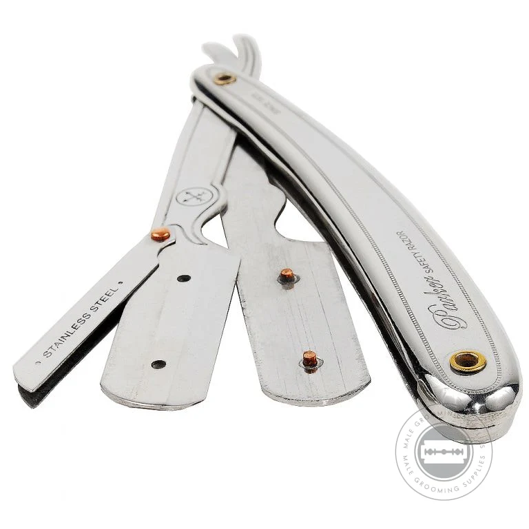 Parker SR1 / 31R Stainless Steel Barber Razor - Image 2