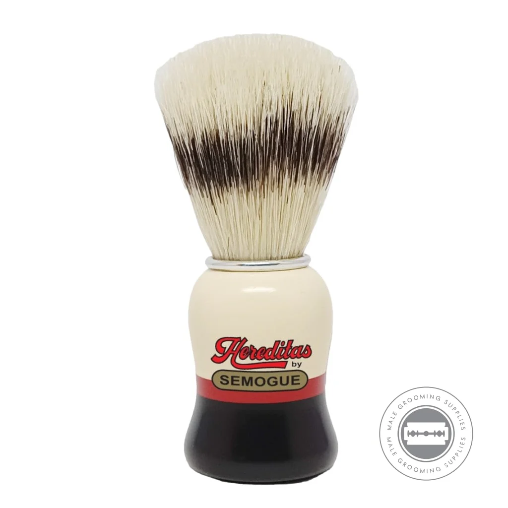 Semogue Hereditas 1520 Extra IB Boar Shaving Brush – Lacquered Beech Wood Handle
