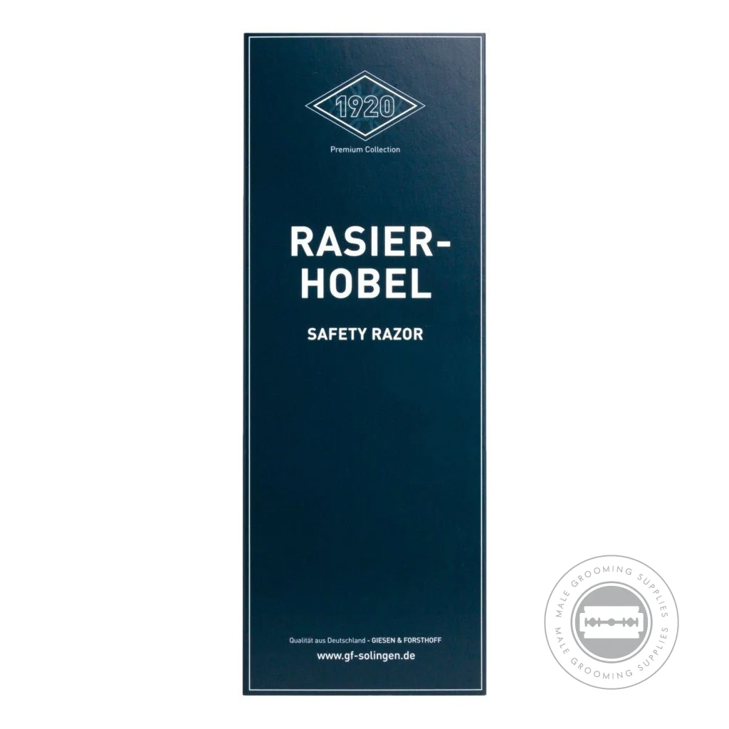 G&F Timor® Safety Razor 1920 with Wenge Wood Handle 100 mm - Image 7